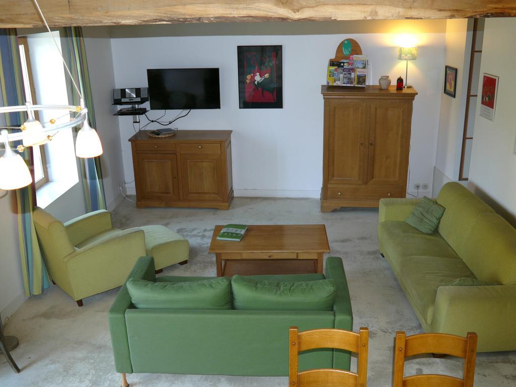Gites De La Grande Ferme Avernes Værelse billede